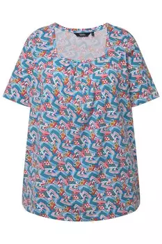 Футболка Ulla Popken Shirt, синий