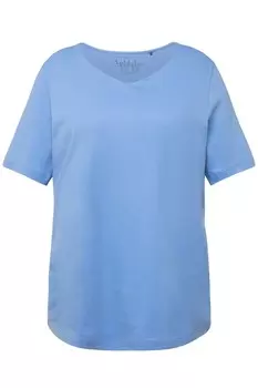 Футболка Ulla Popken Shirt, светло-синий
