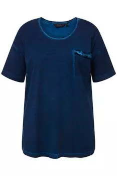 Футболка Ulla Popken Shirt, темно-синий