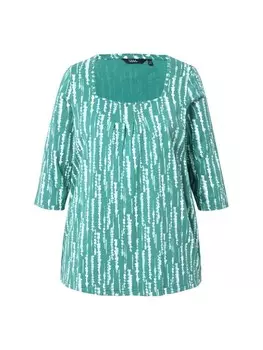 Футболка Ulla Popken Shirt, зеленый