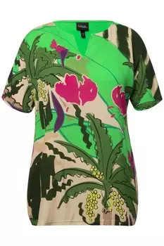 Футболка Ulla Popken Shirt, зеленый