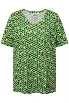 Футболка Ulla Popken Shirt, зеленый