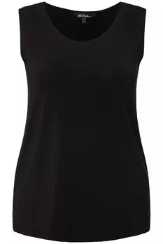 Футболка Ulla Popken Strick Top, черный
