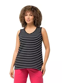 Футболка Ulla Popken Strick Top, черный