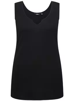 Футболка Ulla Popken Strick Top, черный