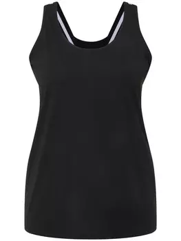 Футболка Ulla Popken Strick Top, черный
