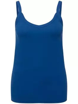 Футболка Ulla Popken Strick Top, цвет azurblau