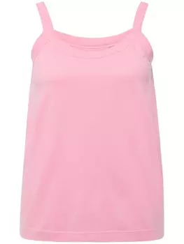 Футболка Ulla Popken Strick Top, цвет hell pink