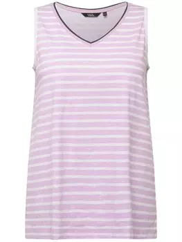 Футболка Ulla Popken Strick Top, цвет hellviolett