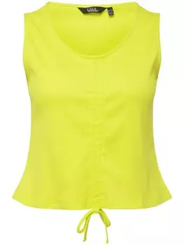 Футболка Ulla Popken Strick Top, цвет limette