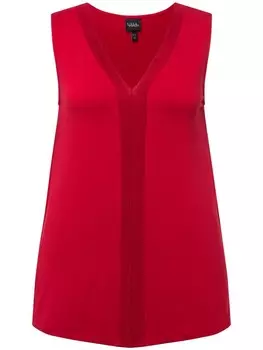 Футболка Ulla Popken Strick Top, цвет lychee