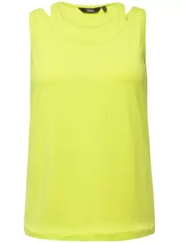 Футболка Ulla Popken Strick Top, цвет neongrn