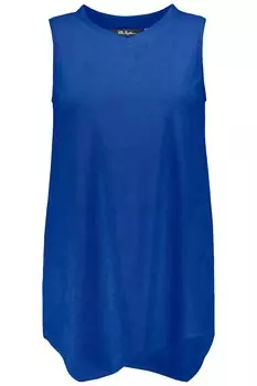 Футболка Ulla Popken Strick Top, цвет royal blau