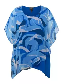Футболка Ulla Popken Strick Top, цвет royalblau