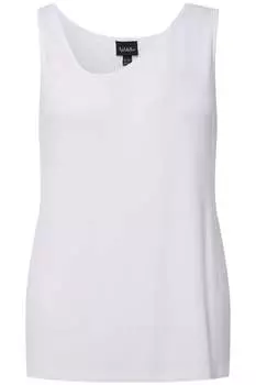 Футболка Ulla Popken Strick Top, цвет schneewei