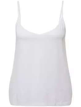 Футболка Ulla Popken Strick Top, цвет schneewei