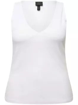 Футболка Ulla Popken Strick Top, цвет schneewei