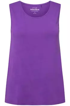 Футболка Ulla Popken Strick Top, фиолетовый