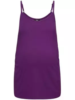 Футболка Ulla Popken Strick Top, фиолетовый