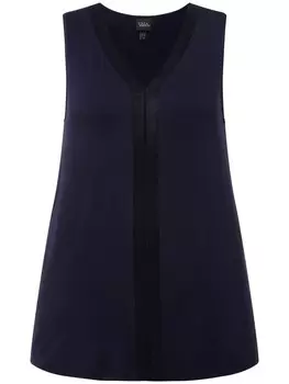 Футболка Ulla Popken Strick Top, синий