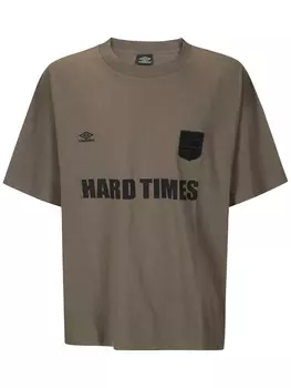 Футболка UMBRO «Тяжелые времена», зеленый