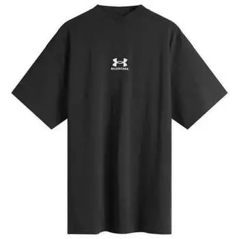 Футболка Under armour большого размера Balenciaga, белый