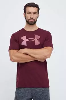 Футболка Under Armour, бордовый