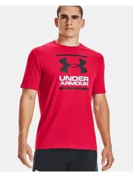 Футболка Under Armour, цвет rot/schwarz/wei