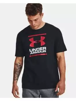 Футболка Under Armour, цвет schwarz/rot/wei