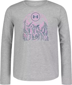 Футболка Under Armour Dream Scape Long Sleeve Tee, цвет Mod Gray