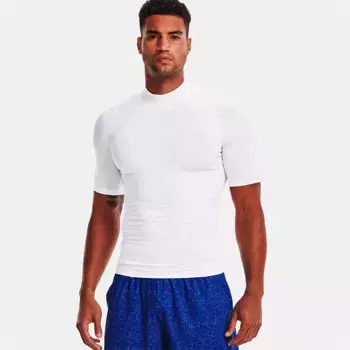 Футболка Under Armour HeatGear Armour Comp Mock, белый