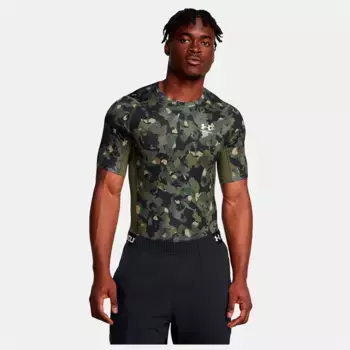 Футболка Under Armour HeatGear Armour Printed, зеленый
