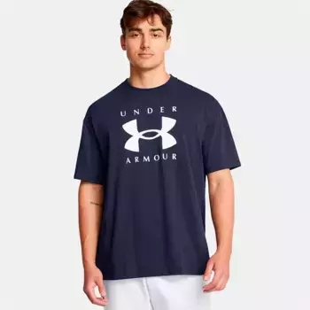 Футболка Under Armour Heavyweight Oversized Branded, синий
