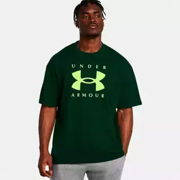 Футболка Under Armour Heavyweight Oversized Branded, зеленый