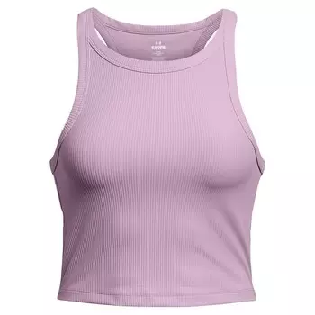 Футболка Under Armour Meridian Rib Crop , розовый