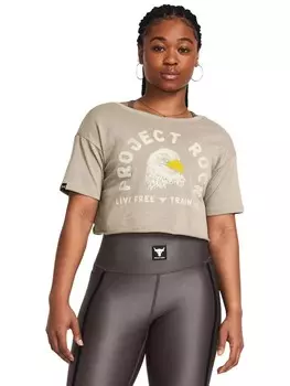 Футболка Under Armour Pjt Rck Balance Graphic T, бежевый