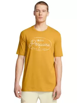 Футболка Under Armour Pjt Rck Made Not Born SS, желтый