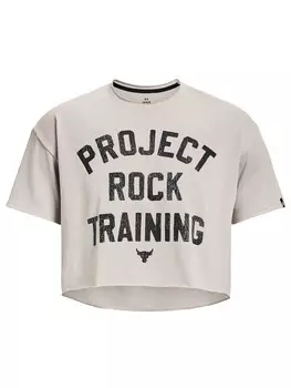 Футболка Under Armour Pjt Rock HW Cutoff, серый