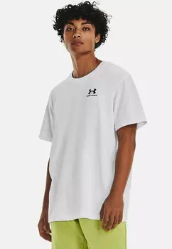 Футболка Under Armour SHORT-SLEEVE GRAPH UA M LOGO EMB HEAVYWEIGHT SS, цвет White