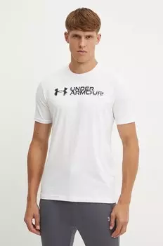 Футболка Under Armour SLICED WORDMARK, белый