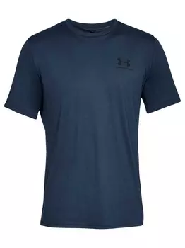 Футболка Under Armour SPORTSTYLE LEFT CHES, синий