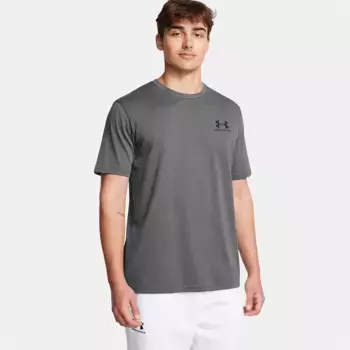 Футболка Under Armour Sportstyle Left Chest, серый