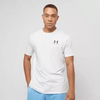 Футболка Under Armour Sportstyle Left Chest Short Sleeve, белый