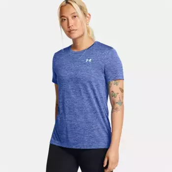 Футболка Under Armour Tech C-Neck Twist, синий