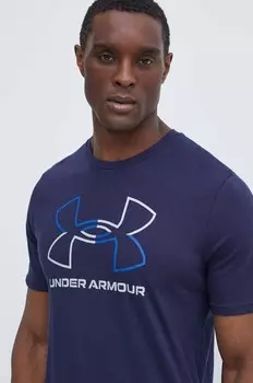 Футболка Under Armour, темно-синий