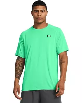 Футболка Under Armour UA Tech 2.0, цвет Vapor Green/Black 1