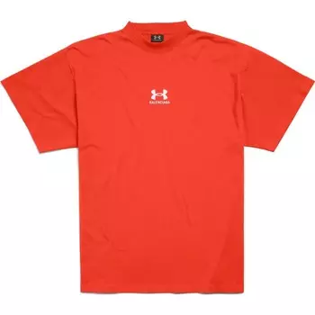 Футболка Under Armour X унисекс красная Balenciaga, красный