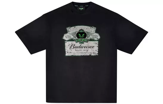 Футболка UNDER THE CASTLE SERIES унисекс черная Team Wang Design, черный