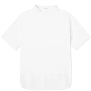 Футболка Undercover Oversized Mixed Fabric, белый