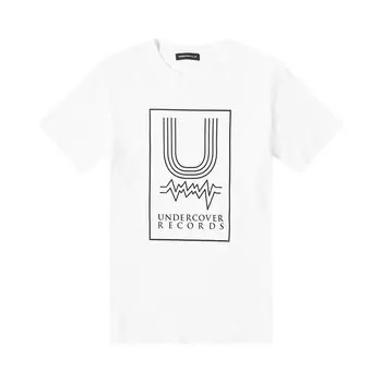 Футболка Undercover Record T-Shirt, белый